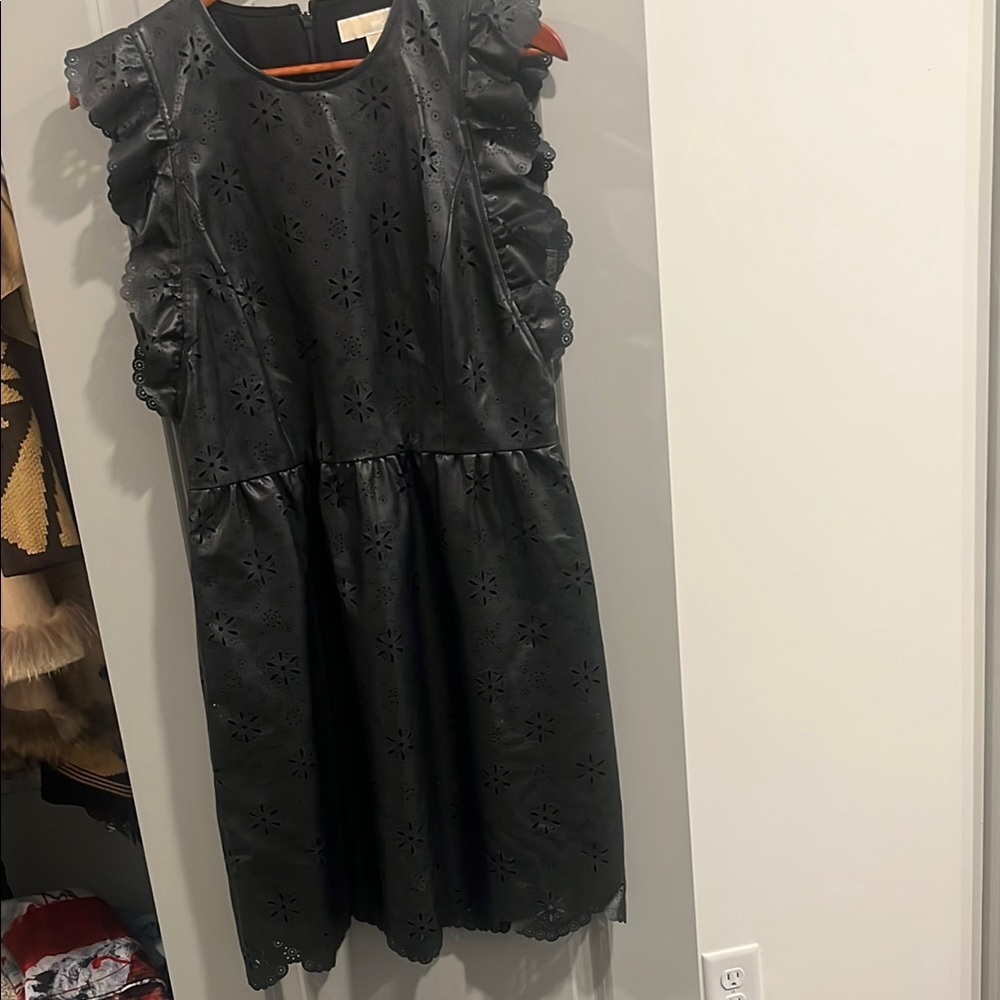 Michael Kors Black A-Line Cocktail Dress
